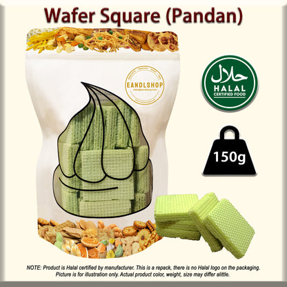 Pandan Wafer (Square) - EANDLSHOP