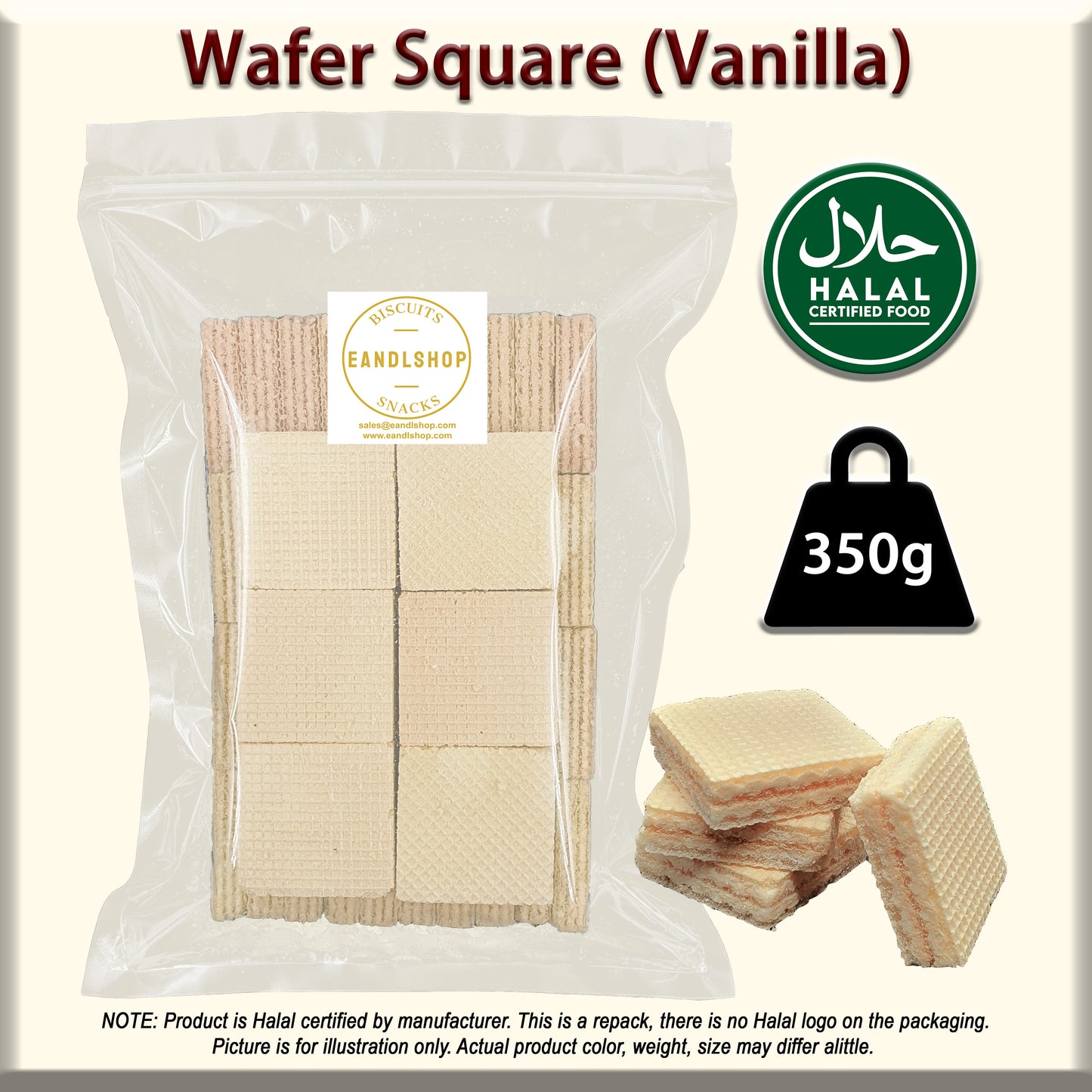 Vanilla Wafer (Square)