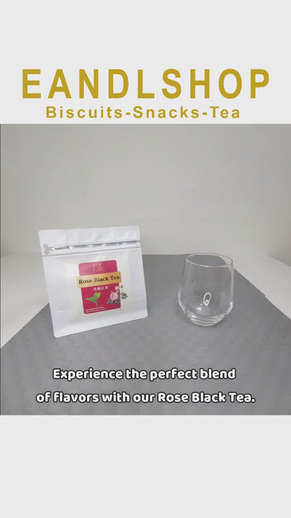 Rose Black Tea (Organic Full Tea Leaf)