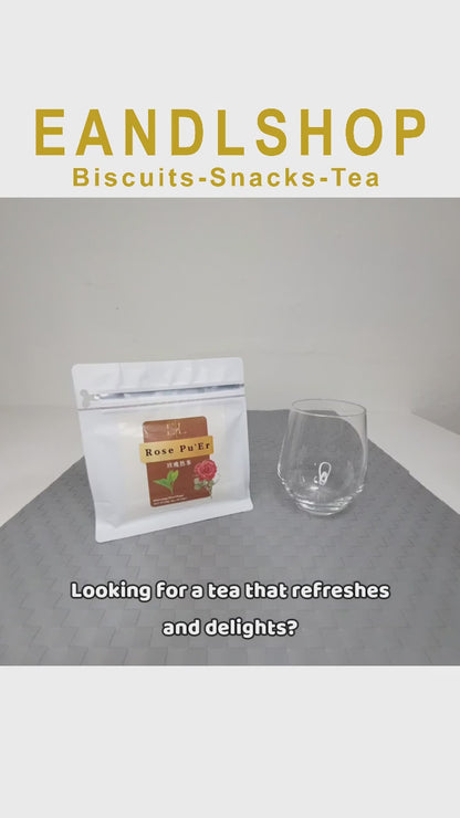 Rose PuEr Tea (Organic Full Tea Leaf)