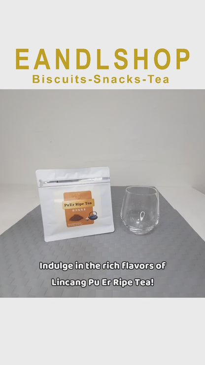 Lincang Pu Er Ripe Tea (Organic Full Tea Leaf)